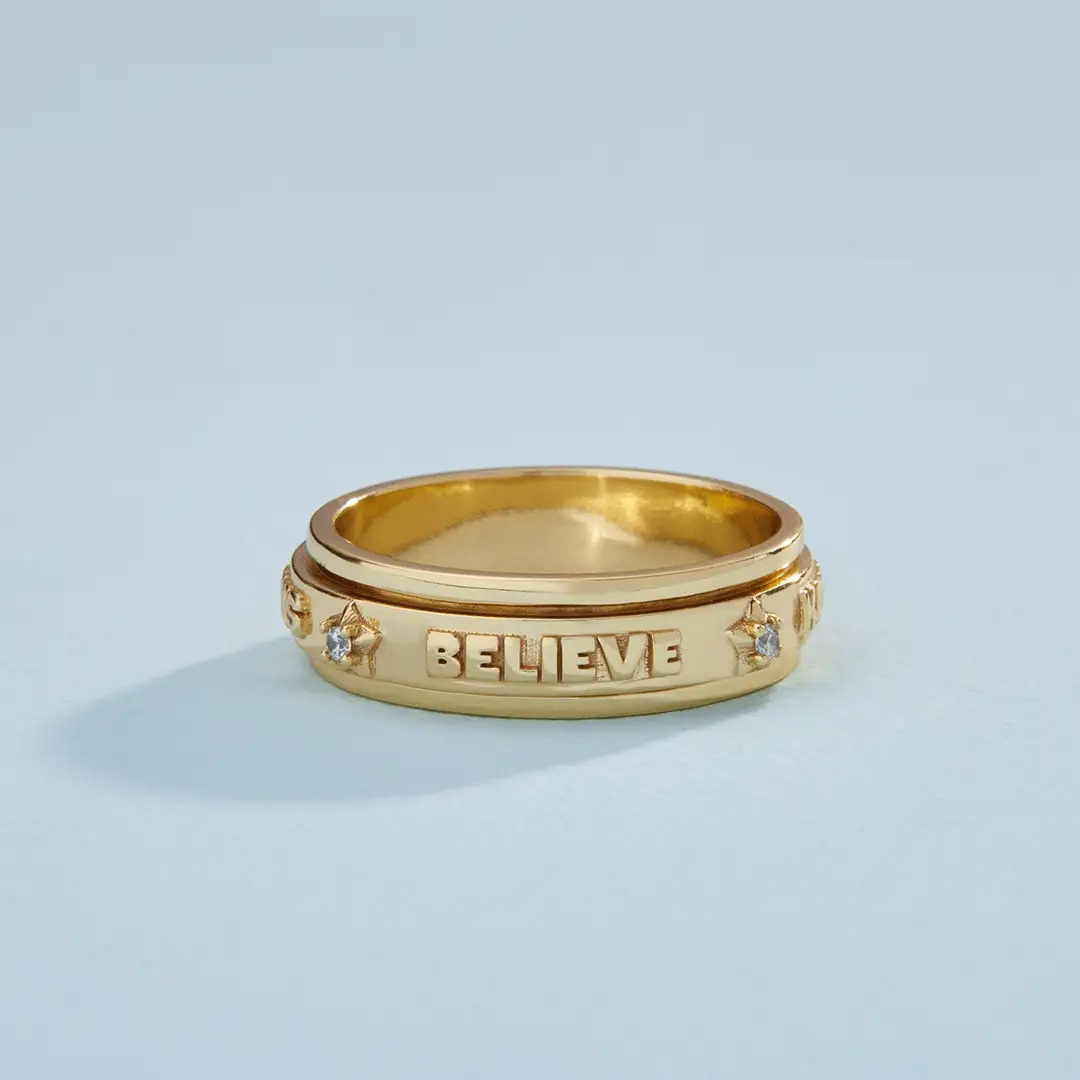 Affirmation Spinner Ring - Image 3