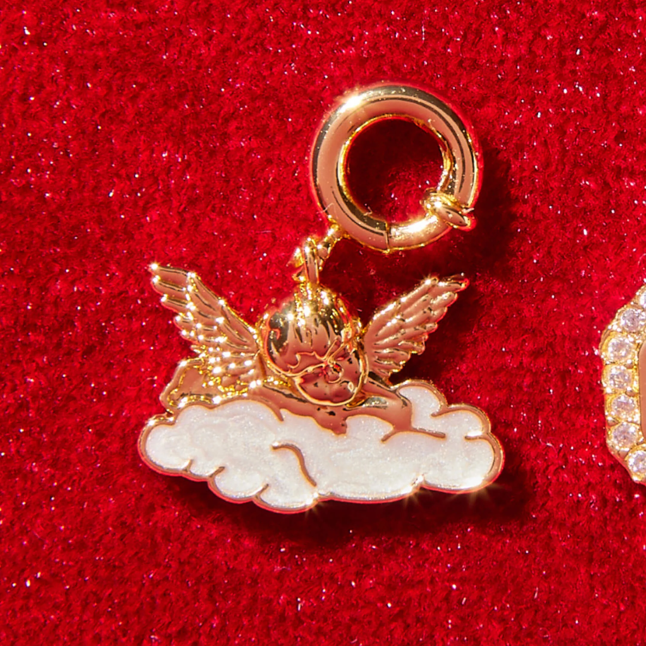 Cherub in the Clouds Charm - Image 2