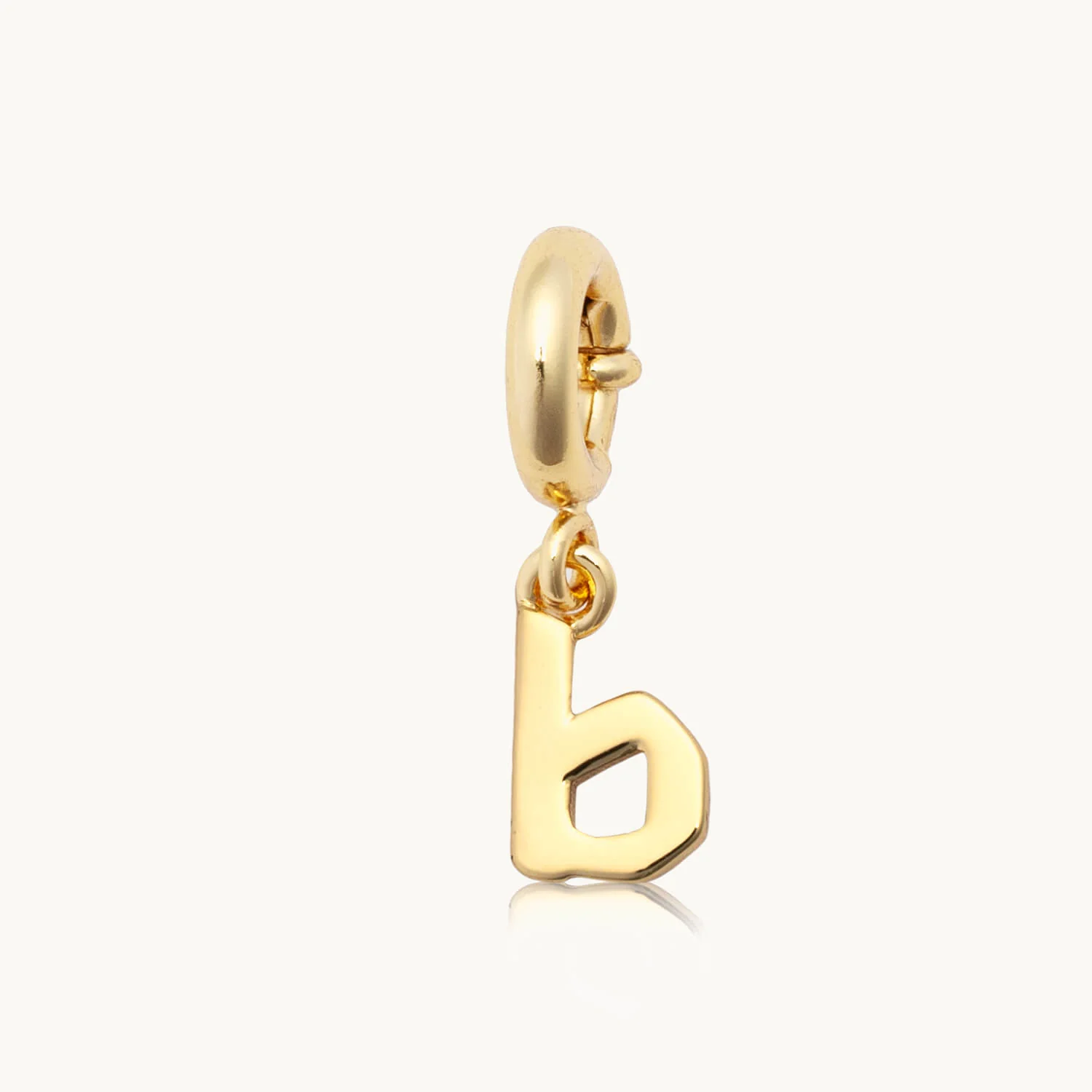 Custom Gothic Letter B Charm