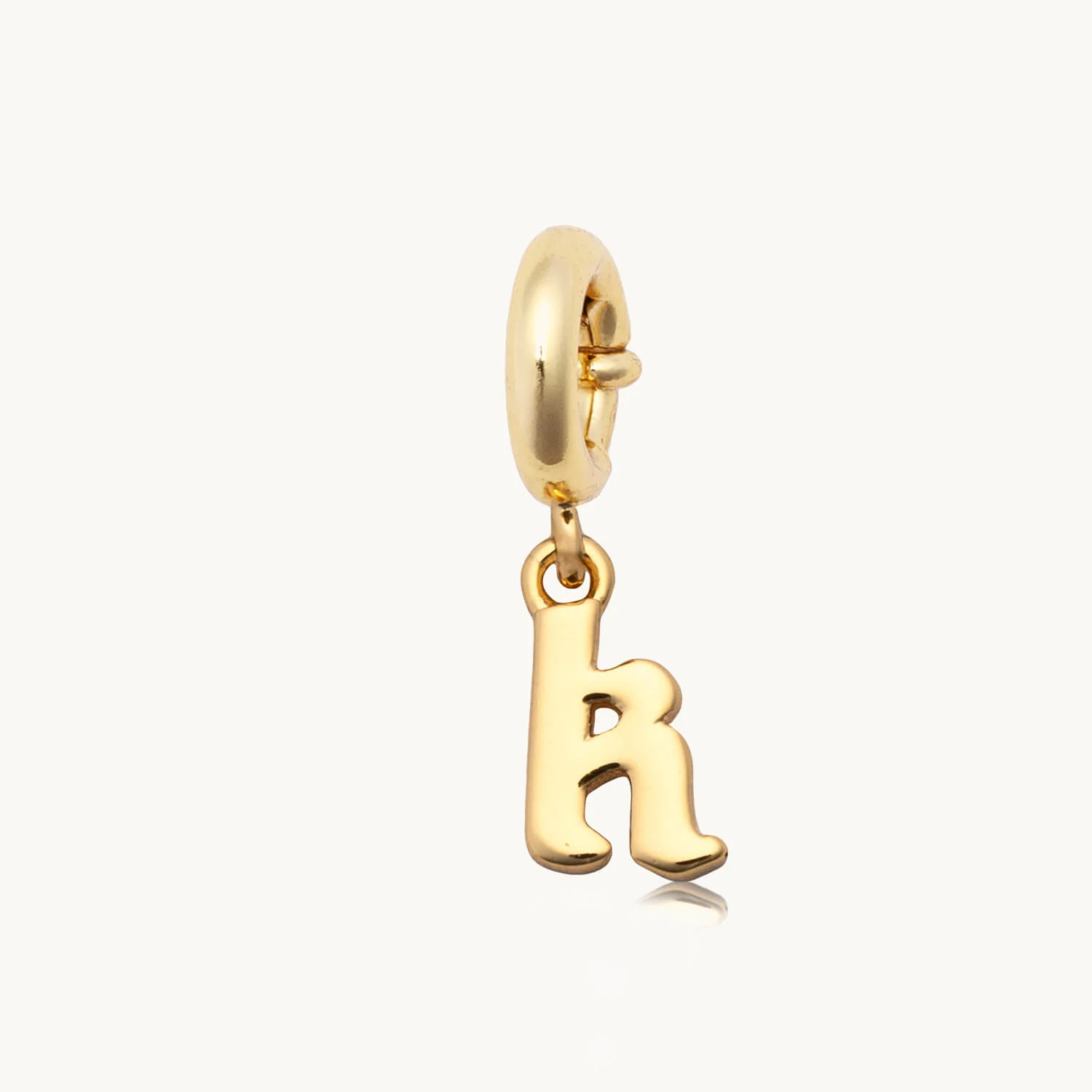 Custom Gothic Letter K Charm