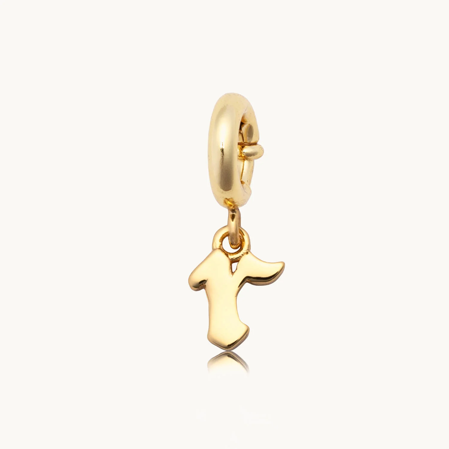 Custom Gothic Letter R Charm