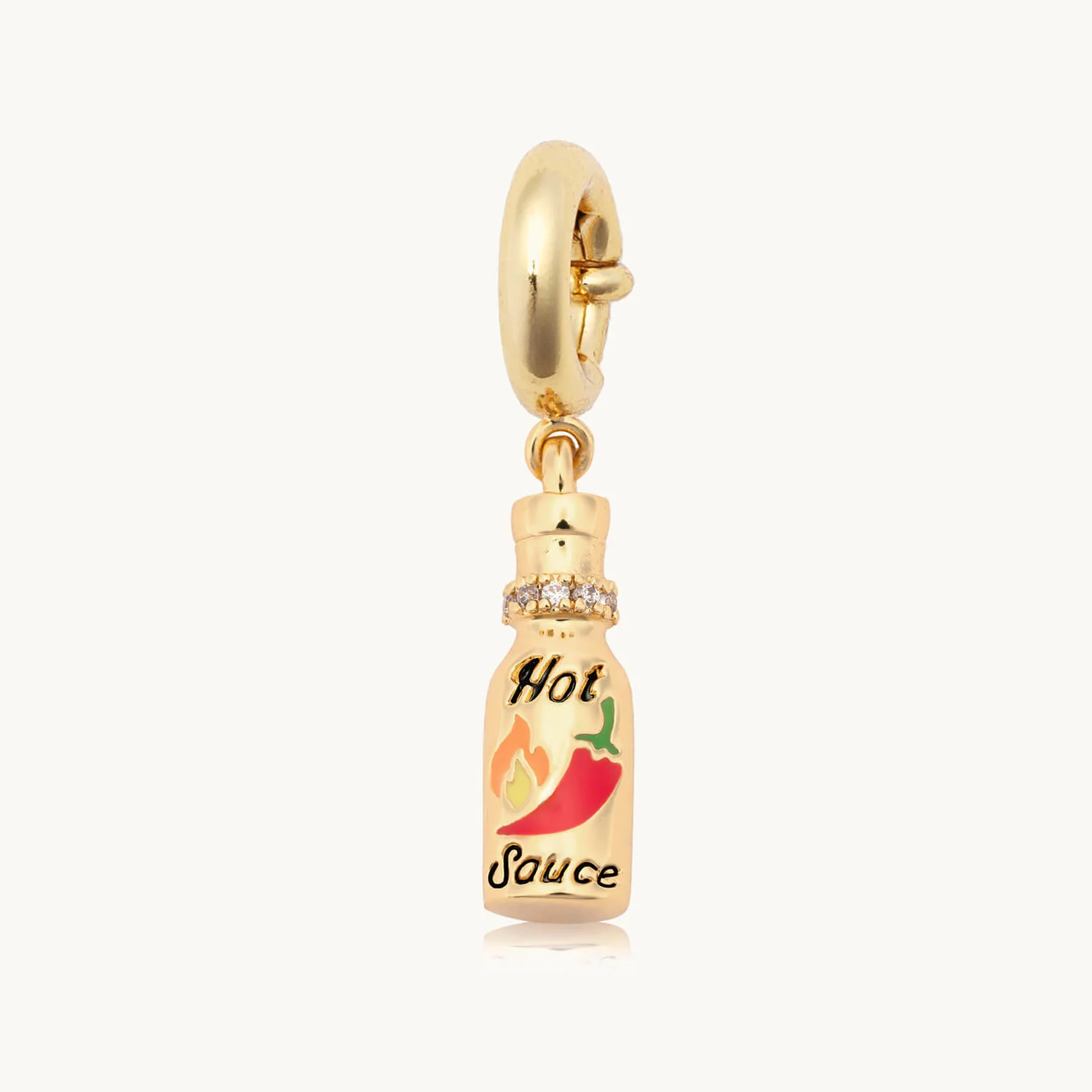 Custom Hot Sauce Charm