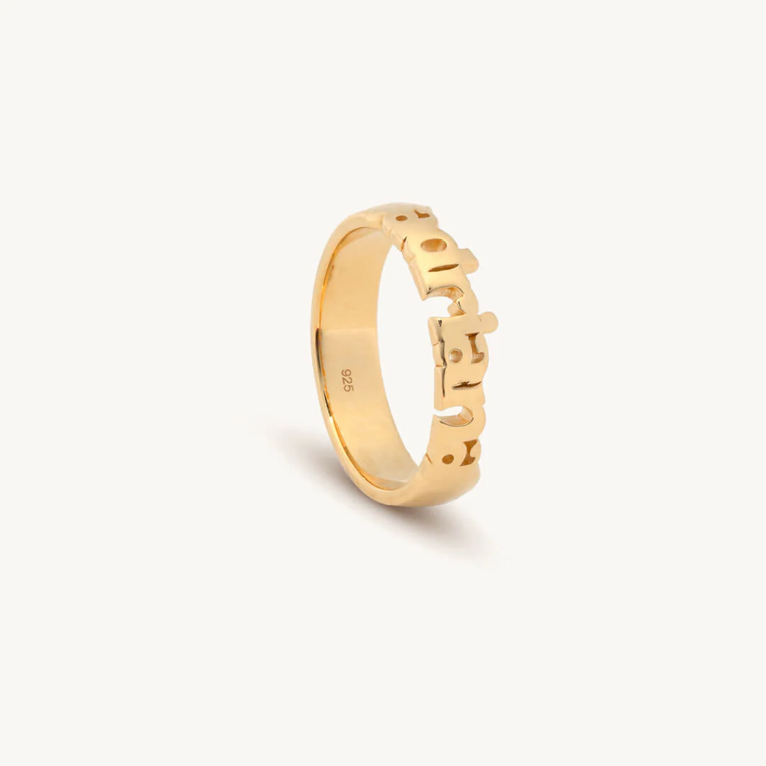 Custom Little Word Ring - Image 4