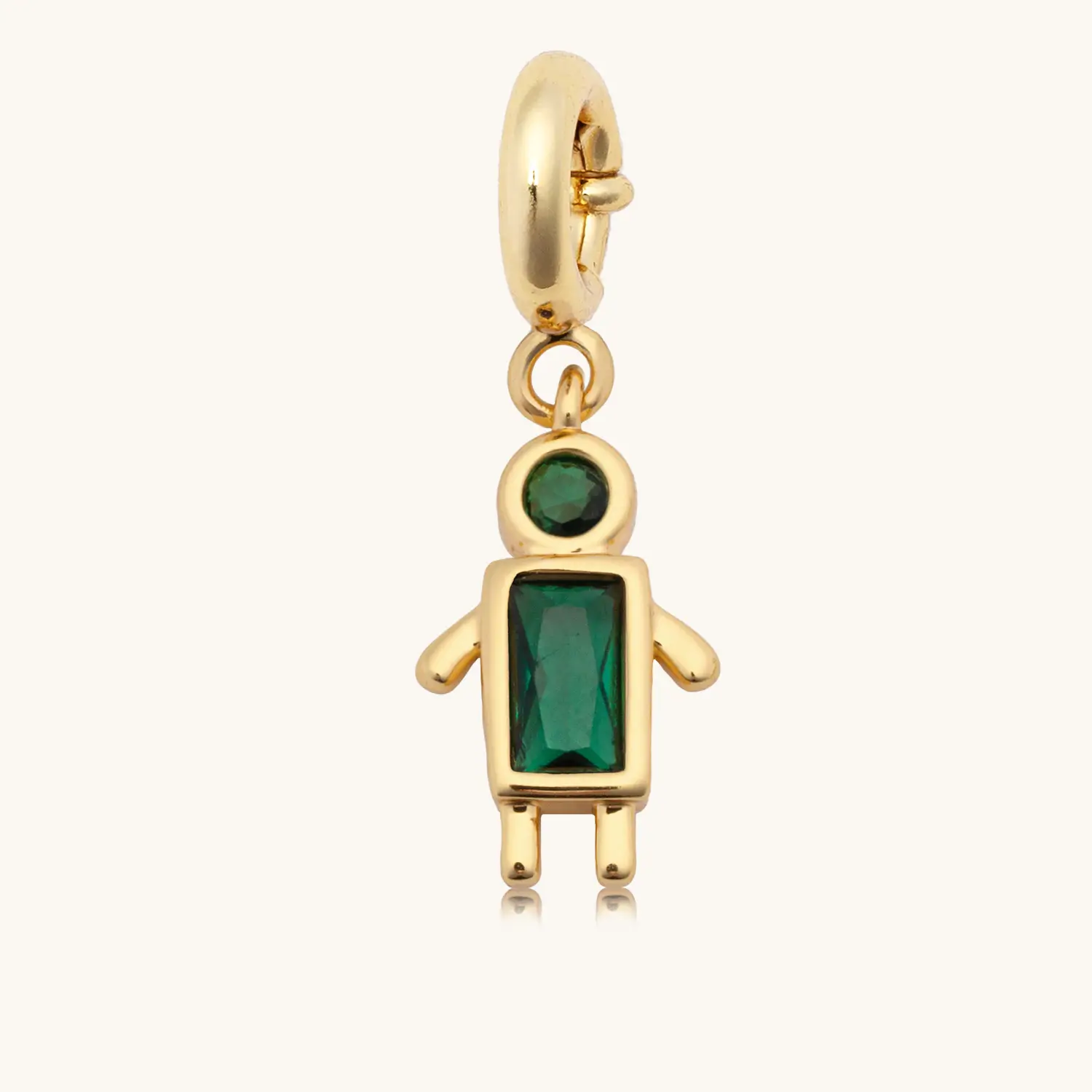 Custom May Boy Charm