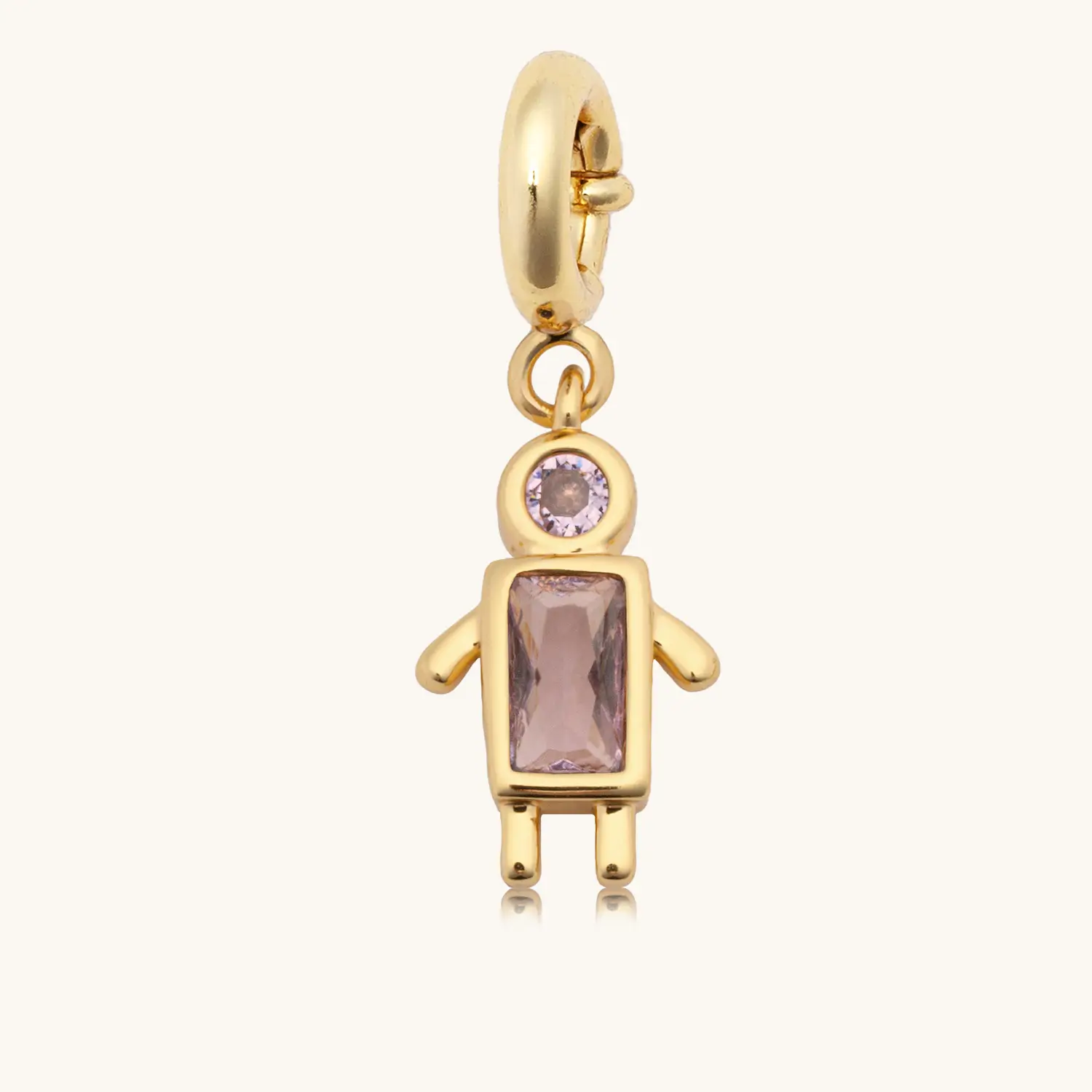 Custom October Boy Charm