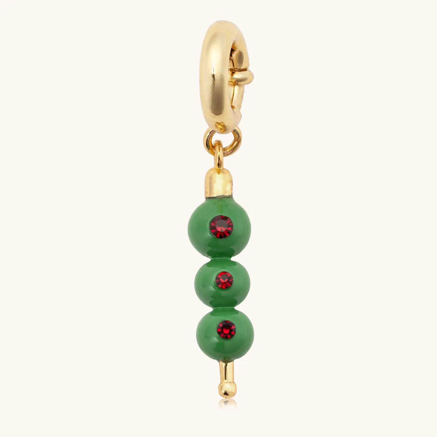 Custom Olive Stick Charm