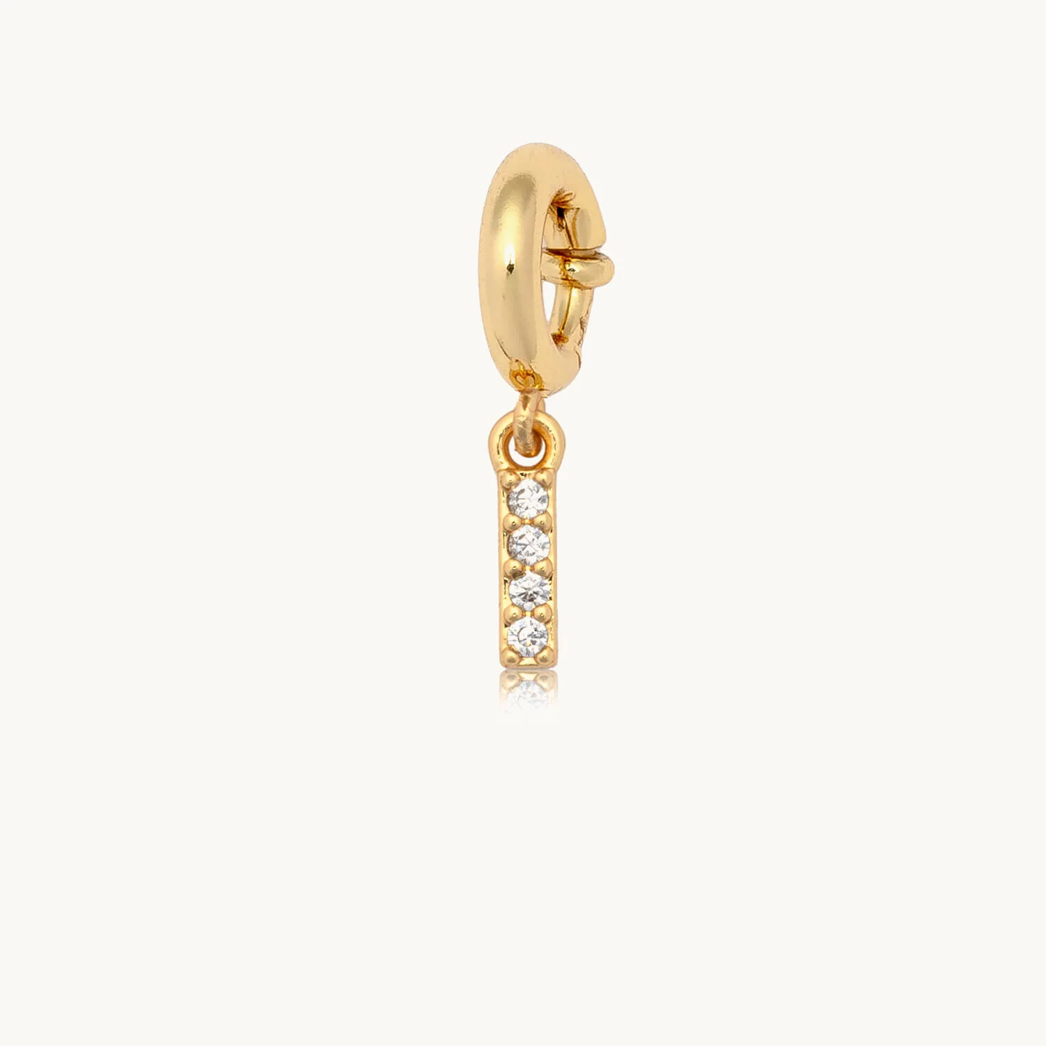 CZ Letter Charm - Image 11