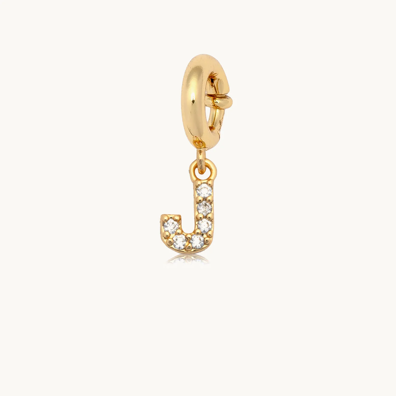 CZ Letter Charm - Image 12