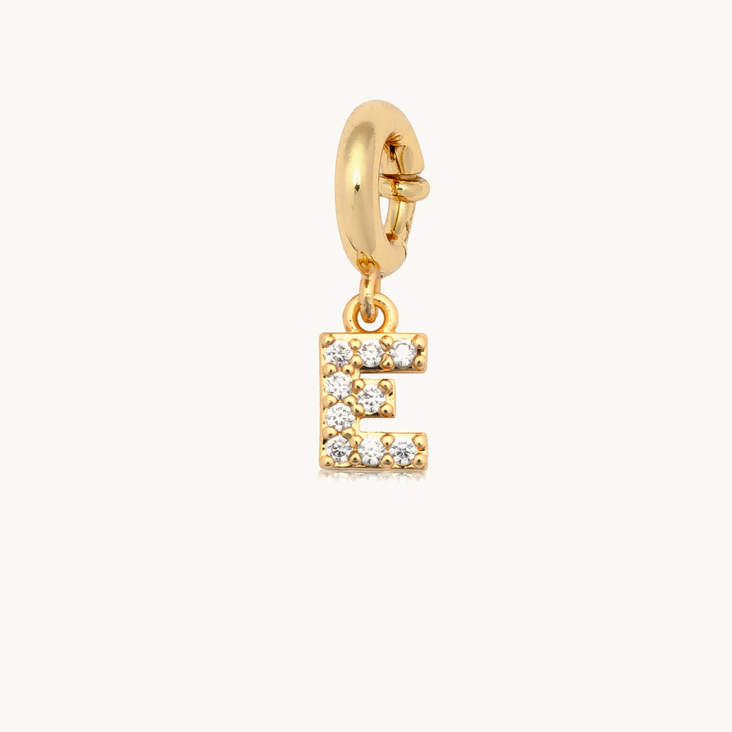 CZ Letter Charm - Image 7