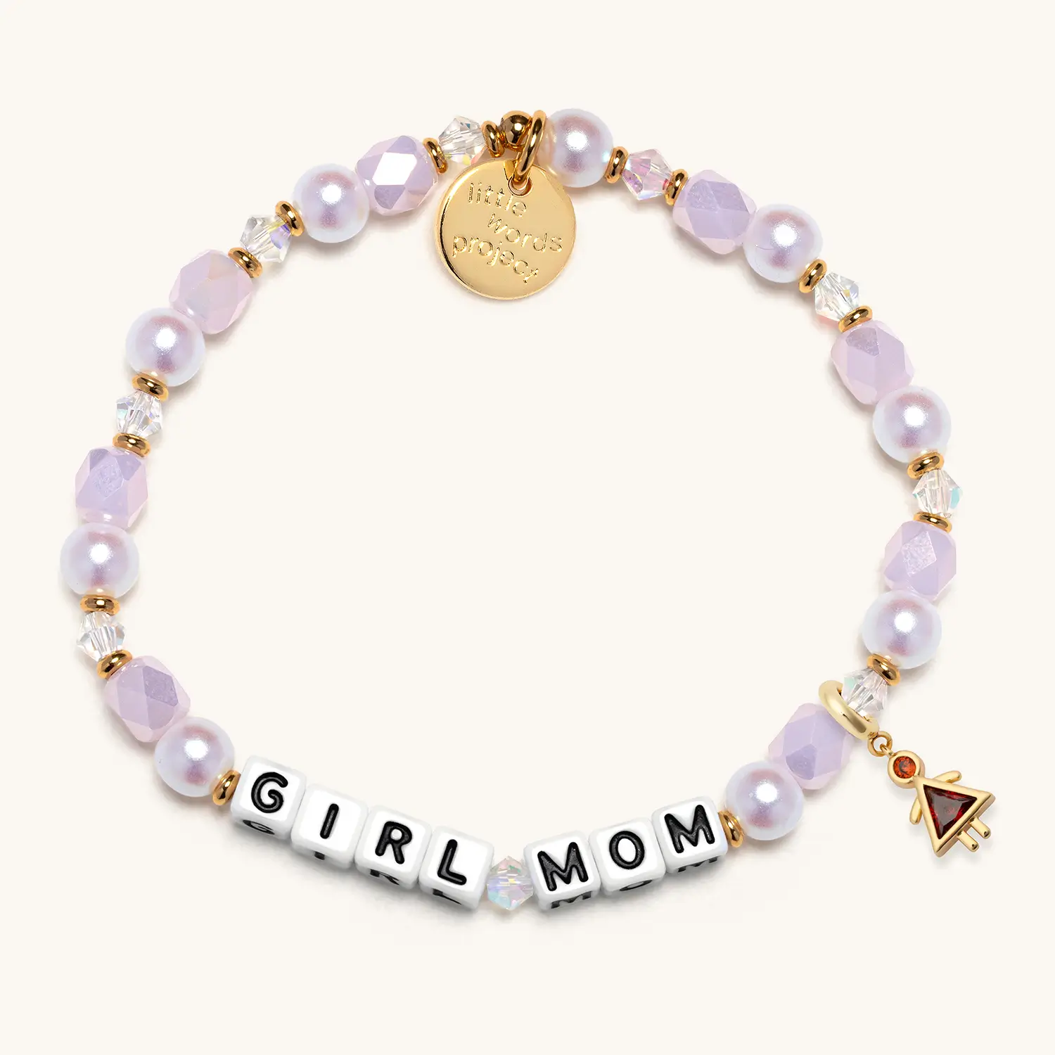 Girl Mom Birthstone Charm Bracelet Set - Image 11