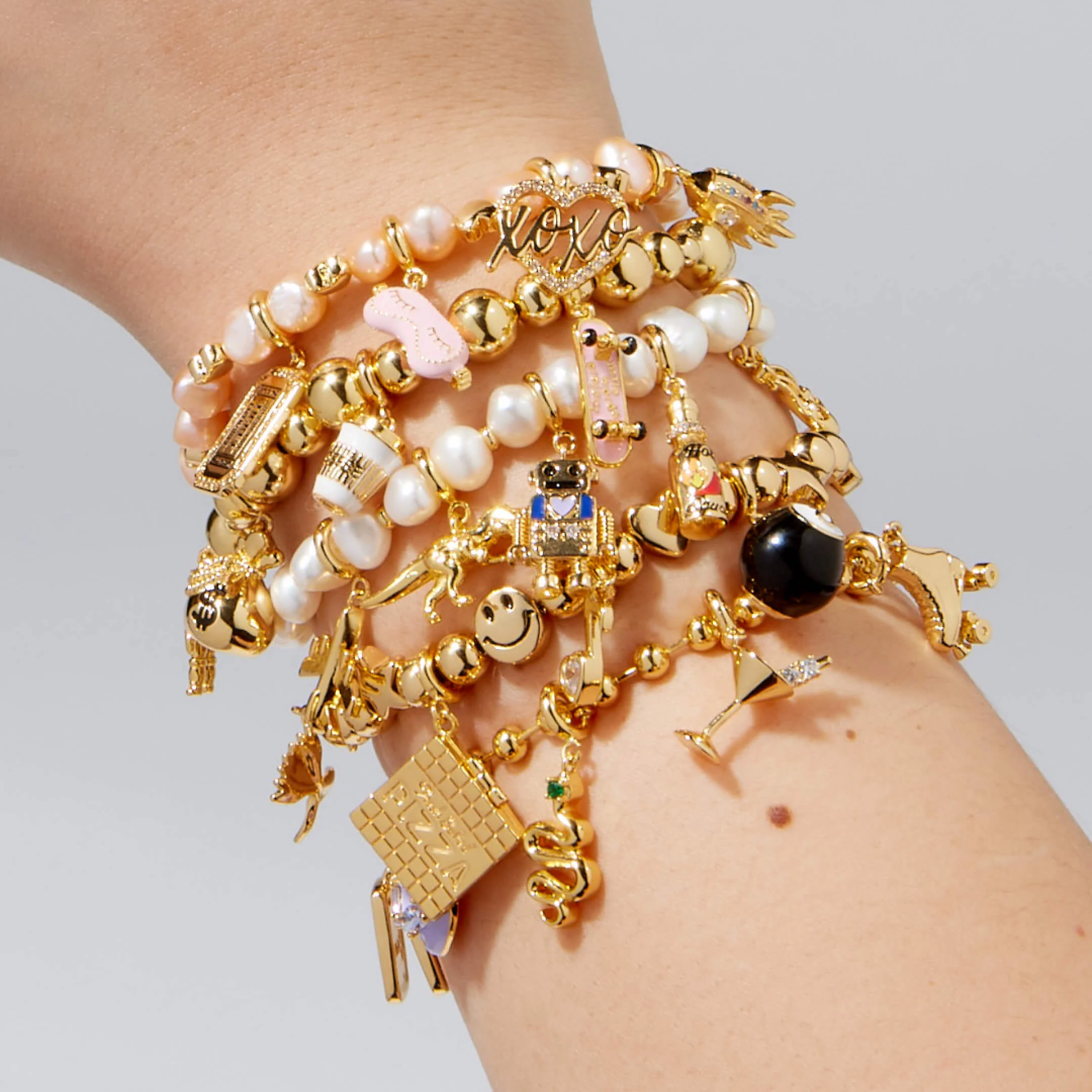 Gold Charm Bracelet Base - Image 3