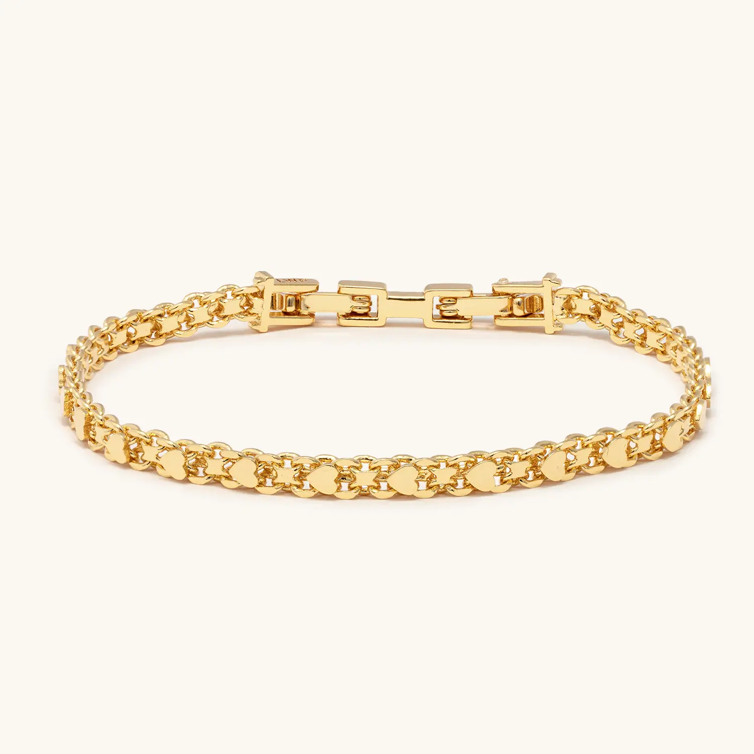 Heart Chain Link Bracelet - Image 5