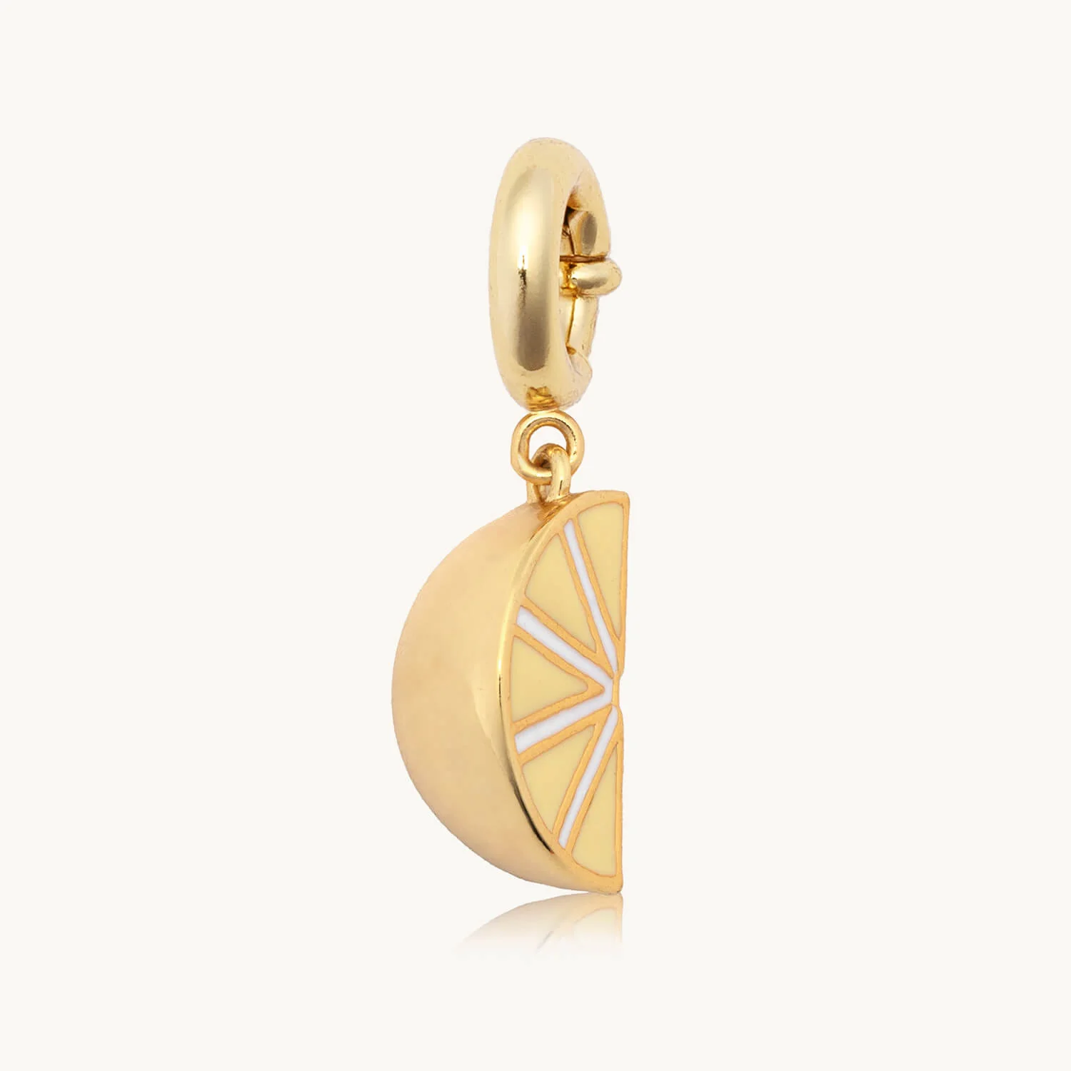 Lemon Wedge Charm