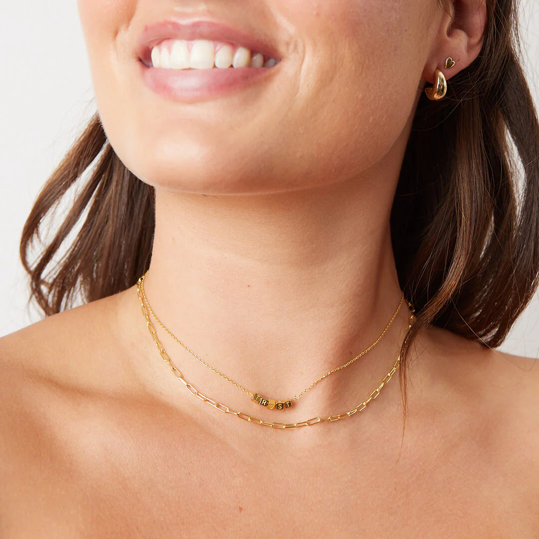 Tiny Words Trust Necklace - Image 3