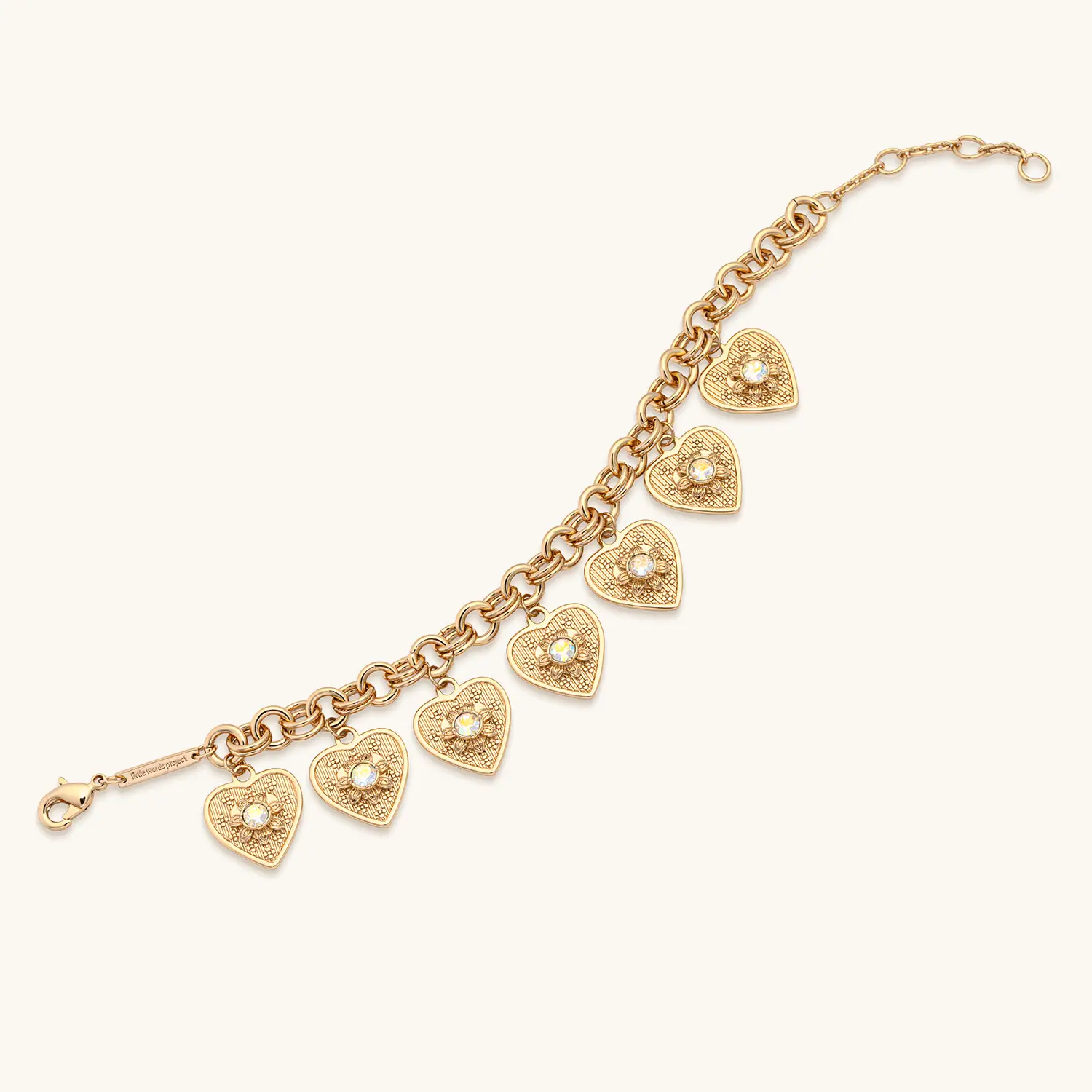 Vintage Hearts Charm Bracelet - Image 6